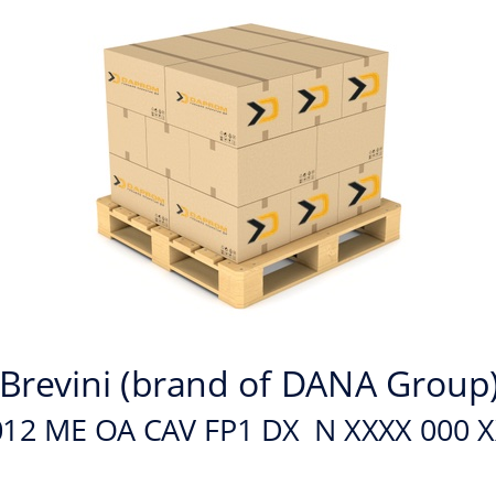   Brevini (brand of DANA Group) H1C P 012 ME OA CAV FP1 DX  N XXXX 000 XX XX  XX