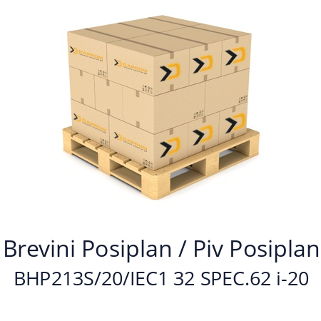   Brevini Posiplan / Piv Posiplan BHP213S/20/IEC1 32 SPEC.62 i-20