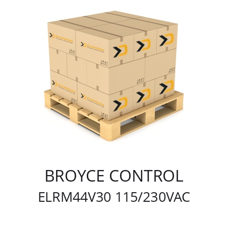   BROYCE CONTROL ELRM44V30 115/230VAC