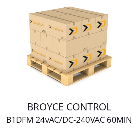   BROYCE CONTROL B1DFM 24vAC/DC-240VAC 60MIN