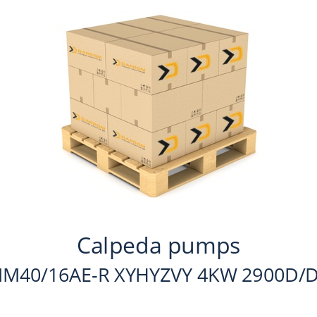   Calpeda pumps NM40/16AE-R XYHYZVY 4KW 2900D/DK