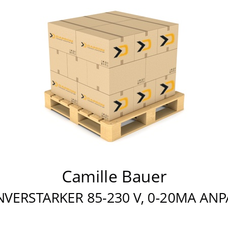   Camille Bauer TV 808-11 TRENNVERSTARKER 85-230 V, 0-20MA ANPASSBAR,1-KANAL