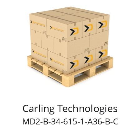   Carling Technologies MD2-B-34-615-1-A36-B-C