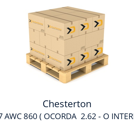   Chesterton OR1 - 3087 AWC 860 ( OCORDA  2.62 - O INTERNO 21.89 )