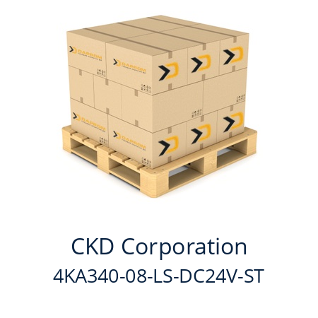   CKD Corporation 4KA340-08-LS-DC24V-ST