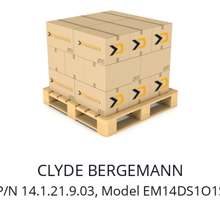   CLYDE BERGEMANN P/N 14.1.21.9.03, Model EM14DS1O1S