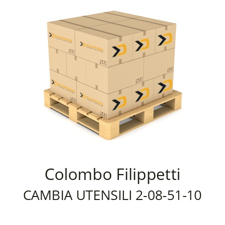  CAMBIA UTENSILI 2-08-51-10 Colombo Filippetti 