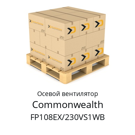 Осевой вентилятор  Commonwealth FP108EX/230VS1WB