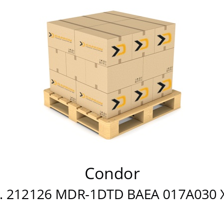   Condor ART.NO. 212126 MDR-1DTD BAEA 017A030 XDE XXX