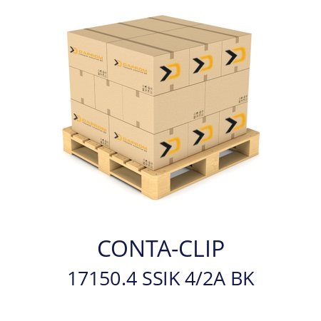   CONTA-CLIP 17150.4 SSIK 4/2A BK