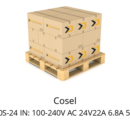   Cosel UAF500S-24 IN: 100-240V AC 24V22A 6.8A 50-60HZ