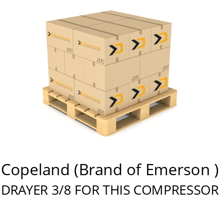   Copeland (Brand of Emerson ) DRAYER 3/8 FOR THIS COMPRESSOR