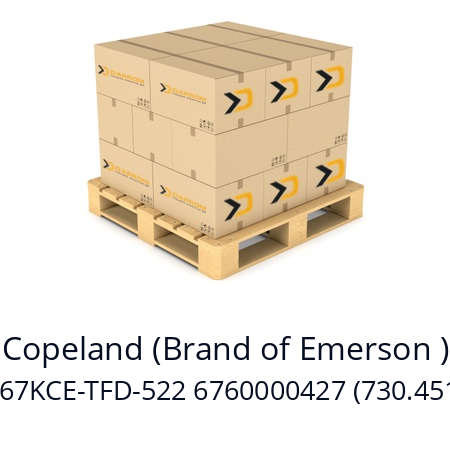   Copeland (Brand of Emerson ) ZP67KCE-TFD-522 6760000427 (730.4510)