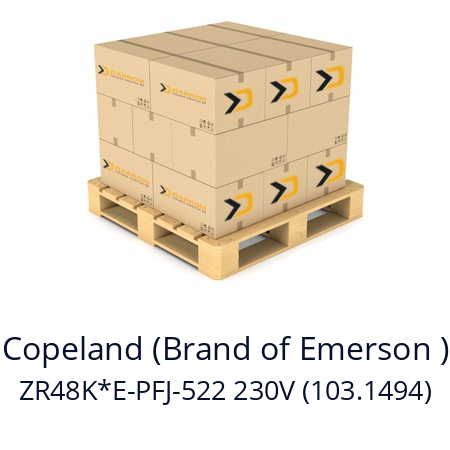   Copeland (Brand of Emerson ) ZR48K*E-PFJ-522 230V (103.1494)