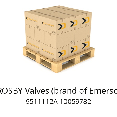   CROSBY Valves (brand of Emerson) 9511112A 10059782