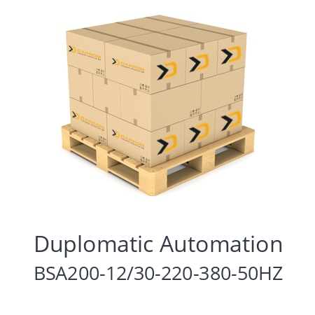   Duplomatic Automation BSA200-12/30-220-380-50HZ