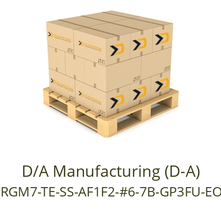   D/A Manufacturing (D-A) PRGM7-TE-SS-AF1F2-#6-7B-GP3FU-EOX