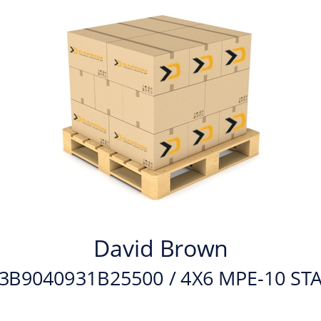   David Brown 813B9040931B25500 / 4X6 MPE-10 STAGE