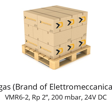   Elektrogas (Brand of Elettromeccanica DELTA) VMR6-2, Rp 2”, 200 mbar, 24V DC