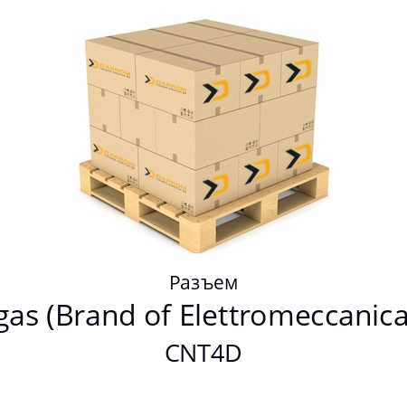 Разъем CNT4D Elektrogas (Brand of Elettromeccanica DELTA) 