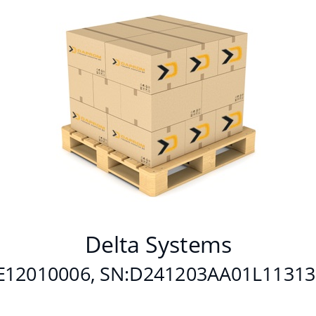   Delta Systems EOE12010006, SN:D241203AA01L11313309