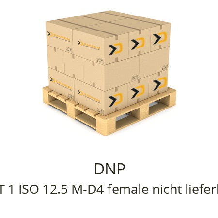  PLT 1 ISO 12.5 M-D4 female nicht lieferbar DNP 