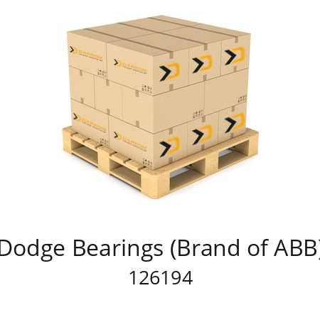   Dodge Bearings (Brand of ABB) 126194