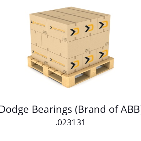   Dodge Bearings (Brand of ABB) .023131