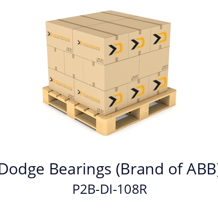   Dodge Bearings (Brand of ABB) P2B-DI-108R