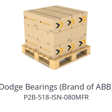   Dodge Bearings (Brand of ABB) P2B-518-ISN-080MFR