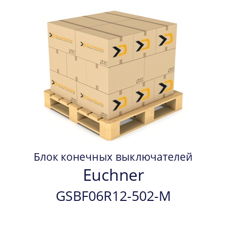 Блок конечных выключателей  Euchner GSBF06R12-502-М