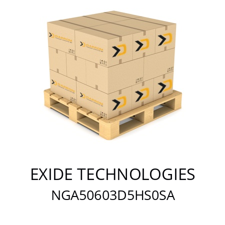   EXIDE TECHNOLOGIES NGA50603D5HS0SA