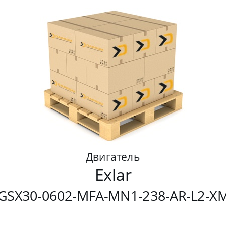 Двигатель  Exlar GSX30-0602-MFA-MN1-238-AR-L2-XM