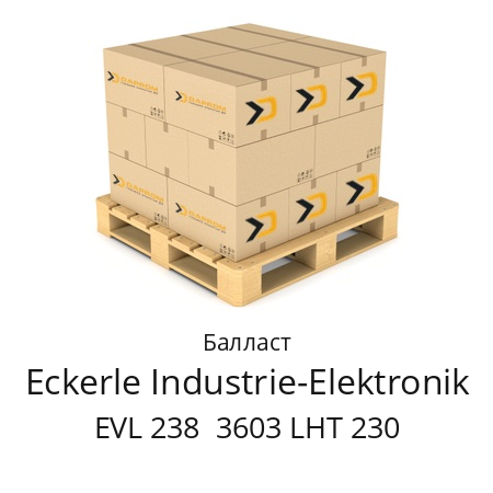 Балласт  Eckerle Industrie-Elektronik EVL 238  3603 LHT 230