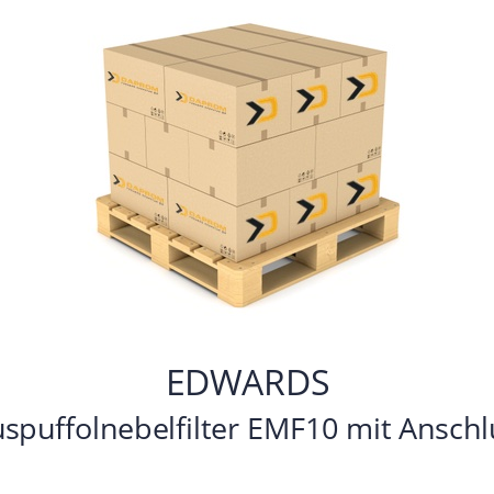   EDWARDS A46226000 Auspuffolnebelfilter EMF10 mit Anschlussen DN25KF