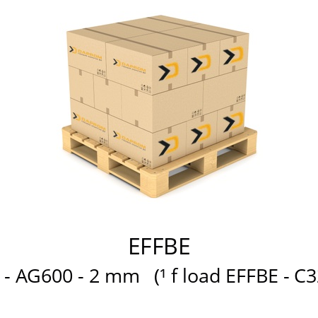   EFFBE 745N - AG600 - 2 mm   (¹ f load EFFBE - C32191)