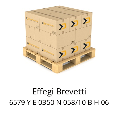  6579 Y E 0350 N 058/10 B H 06 Effegi Brevetti 