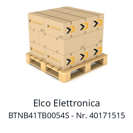   Elco Elettronica BTNB41TB0054S - Nr. 40171515