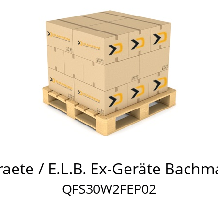   E.L.B. Fuellstandsgeraete / E.L.B. Ex-Geräte Bachmann GmbH & Co. KG. QFS30W2FEP02