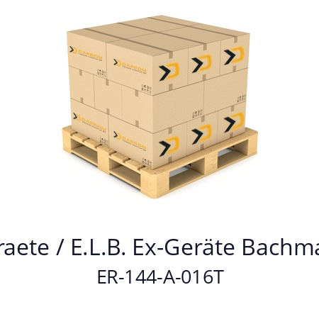   E.L.B. Fuellstandsgeraete / E.L.B. Ex-Geräte Bachmann GmbH & Co. KG. ER-144-A-016T