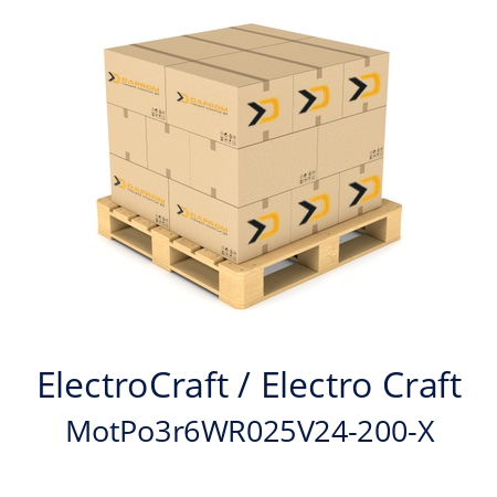   ElectroCraft / Electro Craft MotPo3r6WR025V24-200-X