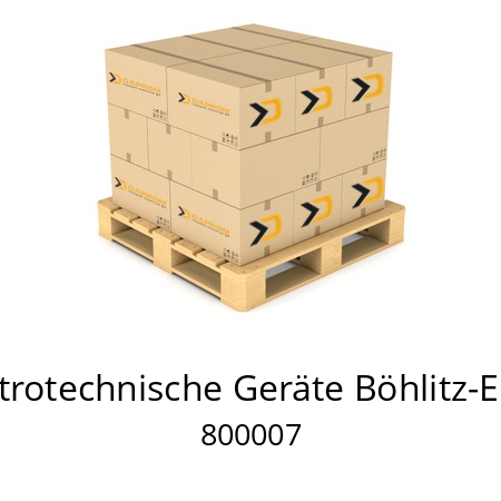   EGB Elektrotechnische Geräte Böhlitz-Ehrenberg 800007