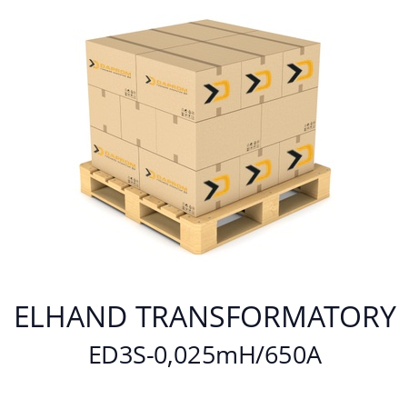   ELHAND TRANSFORMATORY ED3S-0,025mH/650A