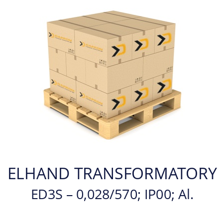   ELHAND TRANSFORMATORY ED3S – 0,028/570; IP00; Al.