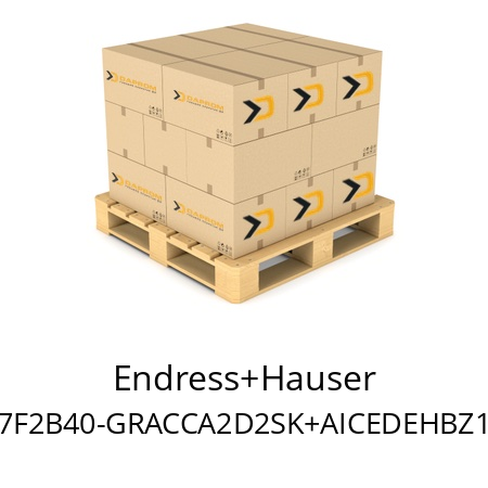   Endress+Hauser 7F2B40-GRACCA2D2SK+AICEDEHBZ1