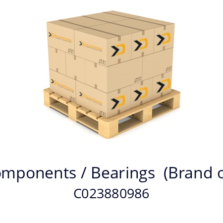   ERGO Components / Bearings  (Brand of Tecom) C023880986
