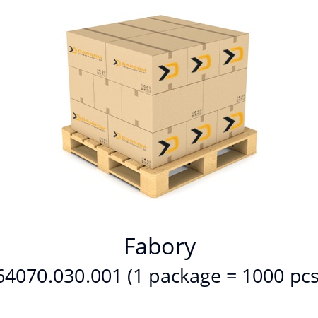   Fabory 64070.030.001 (1 package = 1000 pcs)