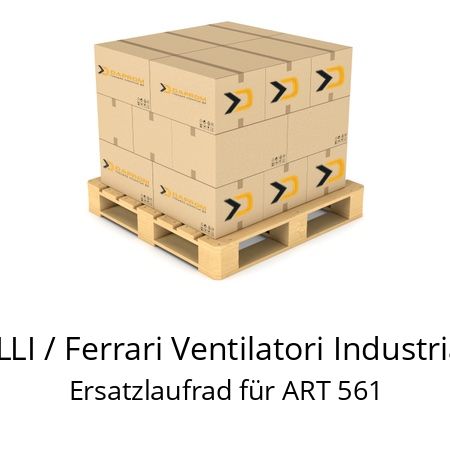   F.LLI / Ferrari Ventilatori Industriali Ersatzlaufrad für ART 561