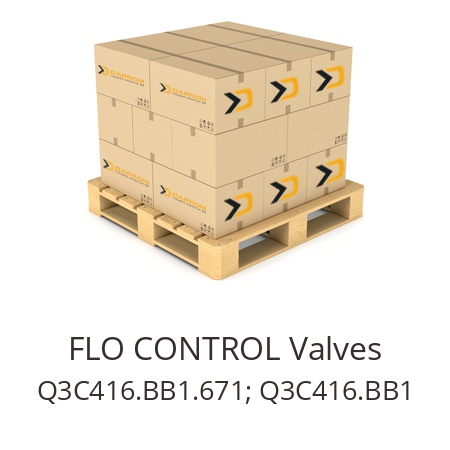   FLO CONTROL Valves Q3C416.BB1.671; Q3C416.BB1