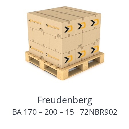   Freudenberg BA 170 – 200 – 15   72NBR902